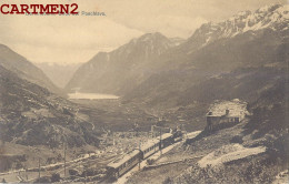 BERNINABAHN BLICK AUF POSCHIAVO GARE TRAIN LOCOMOTIVE PUNT-MURAIL STATION BAHNHOF SUISSE - Poschiavo