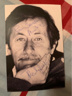 Photo Acteur Cinéma Movie De Jean  ROCHEFORT Dédicacée Autographe Original - Beroemde Personen