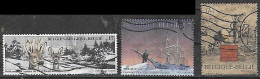 1997 Belgica Fauna Ciervos-expedicion Antartica Barco- Museo Del Hierro Fundido San Miguel 3v. - Used Stamps