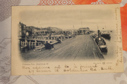 Hull, Victoria Pier Looking W.- Circule - Timbre 1904 - Hull