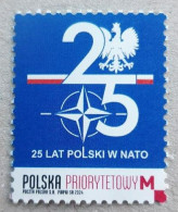 POLAND 2024 EVENTS Organizations. 25th Anniv. Of Poland In NATO - Fine Stamp MNH - Ungebraucht