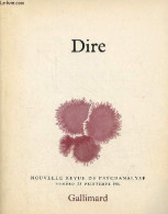 Nouvelle Revue De Psychanalyse N°23 Printemps 1981 - Dire - Dire La Poésie - Une Parole Qui Parle D'elle Même - Dites Mo - Andere Tijdschriften