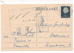 Pays-Bas, Entier Postal (1965) - Briefe U. Dokumente