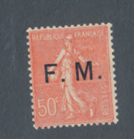 FRANCE - FRANCHISE MILITAIRE N° 6 NEUF* AVEC CHARNIERE - 1929 - Sellos De Franquicias Militares