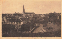 Coray * Entrée Du Bourg Du Village Par La Route De Quimper - Autres & Non Classés