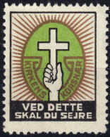 DANEMARK / DENMARK - 1933 Poster Stamp For The DANISH CHURCH - Mint* - Christendom