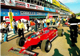 ITALIA ITALY - 1992 IMOLA (BO) 10° Morte GILLES VILLENEUVE (pilota Ed Auto Ferrari) Su Cartolina Autodromo - 10717 - 1991-00: Marcophilia