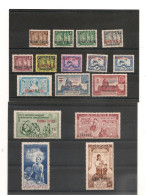 KOUANG-TCHEOU 1941/42 LOT * - Unused Stamps