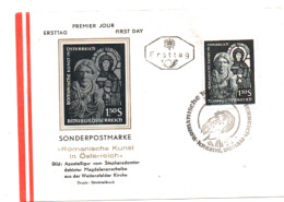 Österreich 1964 MiNr.: 1151 Romanische Kunst Ersttag; Austria FDC Scott:725 YT: 990 Sg: 1416 - FDC