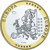 Slovaquie, Médaille, L'Europe, Politics, FDC, FDC, Argent - Sonstige & Ohne Zuordnung