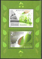 Bulgaria Bulgarie Bulgarien 2016 Europa Cept Think Green Michel MH Bl. 415 (5253-54) MNH Neuf Postfrisch ** - 2016