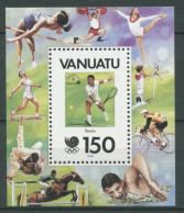 Vanuatu 1988 Olympische Spiele Seoul Tennis Block 11 Postfrisch (C25504) - Vanuatu (1980-...)