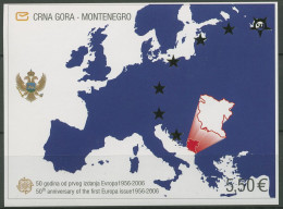 Montenegro 2006 Europa CEPT Landkarte Block 3 Postfrisch (C90270) - Montenegro