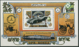 Korea (Nord) 1981 NAPOSTA '81: Mercedes Benz W 196 Block 96 Postfrisch (C30518) - Korea (Nord-)