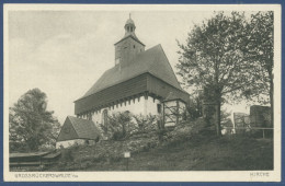 Großrückerswalde Kirche, Ungebraucht (AK2077) - Annaberg-Buchholz