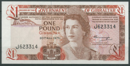 Gibraltar 1 Pound 20.11.1975, KM 20 A, Leicht Gebraucht (K152) - Gibraltar