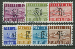 Guernsey Portomarken 1969 Schloß Cornet P 1/7 Gestempelt - Guernesey