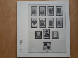 LINDNER-T Vordruckblätter Polen 1980 Gebraucht, Neuwertig (Z2780) - Fogli Prestampati