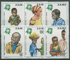 Kongo - Zaire 1979 Int. Jahr Des Kindes 613/18 Postfrisch - Nuevos