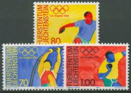 Liechtenstein 1984 Olympia Sommerspiele Los Angeles 846/48 Postfrisch - Unused Stamps