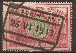 D058      ST AUBIN   N° 1             Stopplaats    1898    Halte   1912    OCB TR 40 - Used