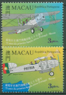 Macau 1999 Flugstrecke Portugal-Macau Flugzeuge 1014/15 Postfrisch - Unused Stamps