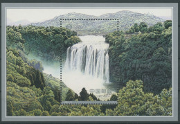 China 2001 Wasserfall Huangguoshu Block 99 Postfrisch (C8262) - Hojas Bloque