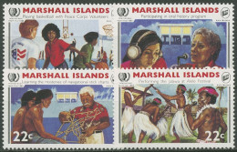 Marshall-Inseln 1985 Internationales Jahr Der Jugend 54/57 Postfrisch - Marshall Islands