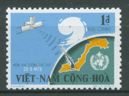 Vietnam - Süd 1973 Meteorologie WMO Wettersatellit 525 Postfrisch - Vietnam