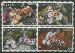 Kiribati 2005 WWF Naturschutz Harlekingarnele 983/86 Postfrisch - Kiribati (1979-...)