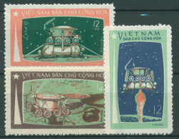 Vietnam 1971 Raumfahrt Mondlandefähre Luna 672/74 A Ungebraucht O.G. - Vietnam