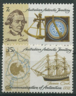 Austral. Antarktis 1972 James Cook Umsegelung Der Antarktis 21/22 Postfrisch - Ungebraucht