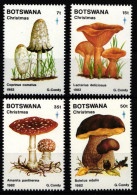 Botswana 317-320 Postfrisch Pilze #JW255 - Botswana (1966-...)