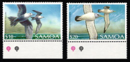 Samoa 690-691 Postfrisch Vögel #JW243 - Samoa