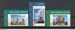 Label Transnistria 2023 25th Anniversary Of The Tiraspol-Dubossary Diocese 3v**MNH Corner - Fantasy Labels