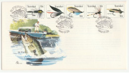 1982 Transkei Fishing Flies Crafted In Transkei FDC 1.25 - Transkei