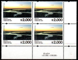 ARGENTINA 2023. Definitive $ 2.000 National Park Campo San Juan, Misiones. Block Of Four, Mint NH - Unused Stamps