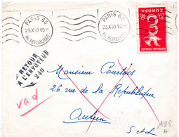 FRANCE.1958. LS, "EUROPA". - 1958