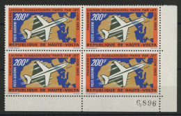 HAUTE VOLTA POSTE AERIENNE PA N° 8 Bloc De 4 Neuf Sans Charnière (MNH) TB - Alto Volta (1958-1984)