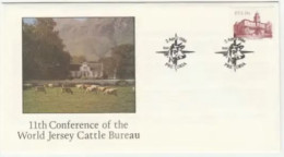 1986 RSA 11th International Conference Of The World Jersey Cattle Bureau Commemorate FDC - Transkei