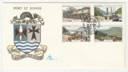 1986 Transkei Historical Port St Johns FDC 2.7 - Transkei