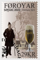 FAROE ISLANDS 2022 SEPAC. Local Beverages - Fine Stamp CTO - Faroe Islands
