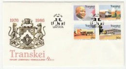 1986 Transkei Tenth Anniversary Of Transkei`s Independence FDC 2.10 - Transkei