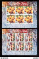 Label Transnistria 2023 Happy New Year! 2Sheets**MNH - Vignettes De Fantaisie