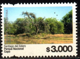 ARGENTINA 2024. Definitive $ 3.000 National Park Copo, Santiago Del Estero. Mint NH - Ungebraucht