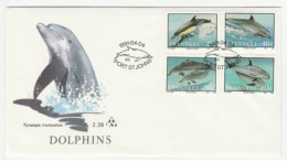 1991 Transkei Dolphins FDC 2.28 - Transkei