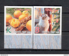 Label Transnistria 2023 Happy New Year!  2v**MNH Imperforated - Viñetas De Fantasía