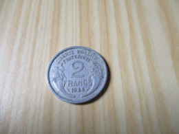 France - 2 Francs Morlon 1944 Alu.N°6. - 2 Francs