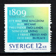 Sweden 2009 - La Suède Et La Finlande, Two Countries - One Future -  Used - Oblitérés