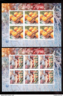 Label Transnistria 2023 Happy New Year!  2Sheets**MNH Imperforated - Vignettes De Fantaisie